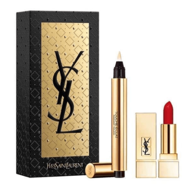 Set Quà Tặng YSL Bút Che Khuyết Điểm + Son YSL 01 Mini