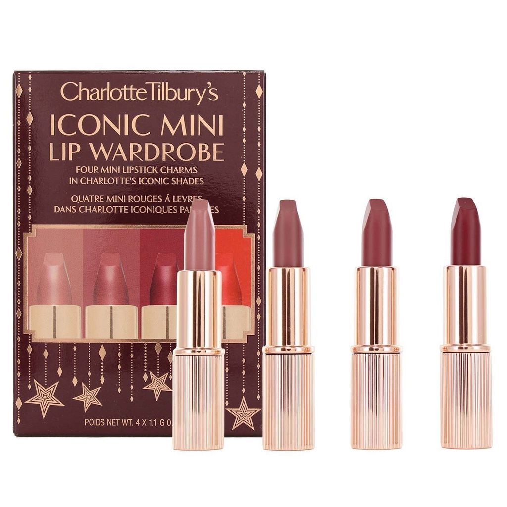 Set Son Charlotte Tilbury Iconic Mini Lip Wardrobe  ( 4 x 1.5g )