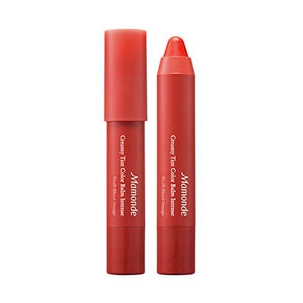 Káº¿t quáº£ hÃ¬nh áº£nh cho Mamonde creamy tint color balm intense blood orange