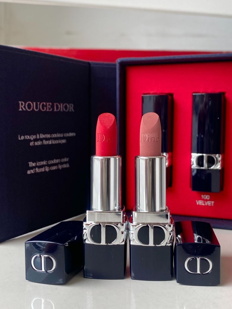 Set Son Dior Rouge Mini M U Velvet V Nude Look Matte M I Nh T