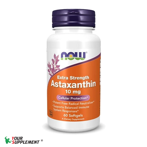 Chống Oxy Hoá ASTAXANTHIN NOW 10mg - 60 viên