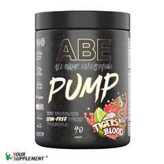 ABE PUMP - ZERO STIM PRE-WORKOUT 500GR | 40 Lần dùng