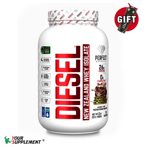 Sữa Tăng Cơ DIESEL® NewZealand Grass-fed Whey Isolate PERFECT Sports - 2,27kg  (75 servings)