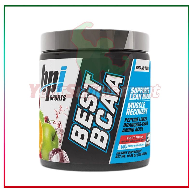 Tăng sức bền, phục hồi cơ Best BCAA - 30 lần dùng