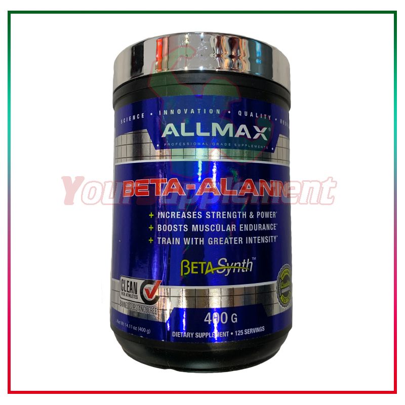 Tăng sức mạnh Beta Alanine ALLMAX 400gr
