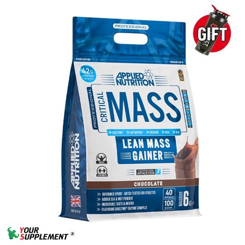 Sữa Tăng Cân PROFESSIONAL CRITICAL MASS Applied Nutrition 2.4KG