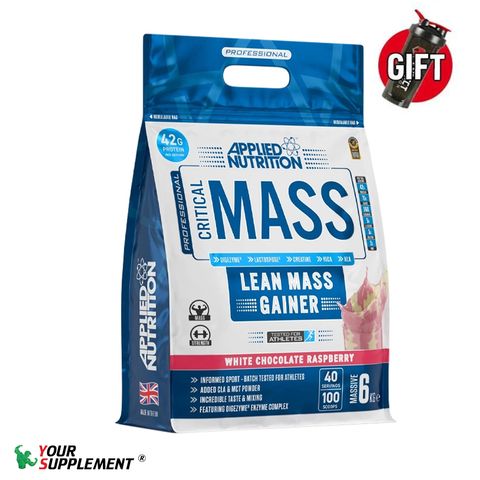 Sữa Tăng Cân PROFESSIONAL CRITICAL MASS Applied Nutrition 2.4KG