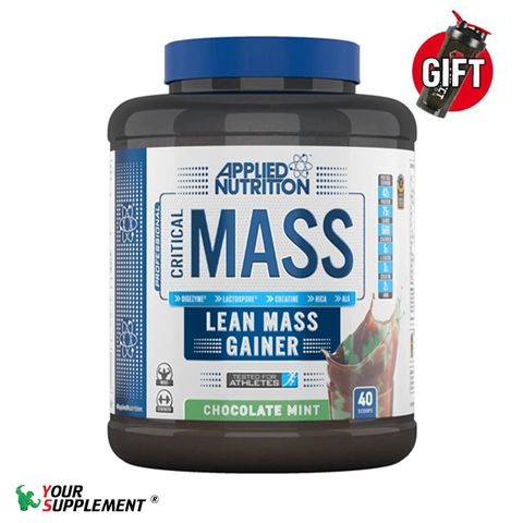 Sữa Tăng Cân PROFESSIONAL CRITICAL MASS Applied Nutrition 6KG