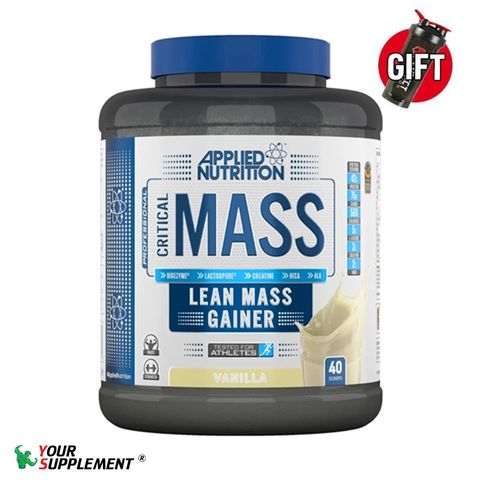 Sữa Tăng Cân PROFESSIONAL CRITICAL MASS Applied Nutrition 6KG