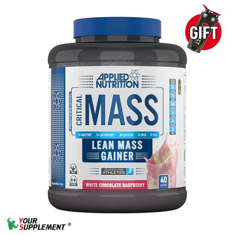 Sữa Tăng Cân PROFESSIONAL CRITICAL MASS Applied Nutrition 6KG