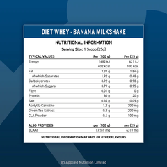 [ DEAL XẢ KHO] Sữa Tăng Cơ DIET WHEY Applied Nutrition - 1.8KG (72 servings)