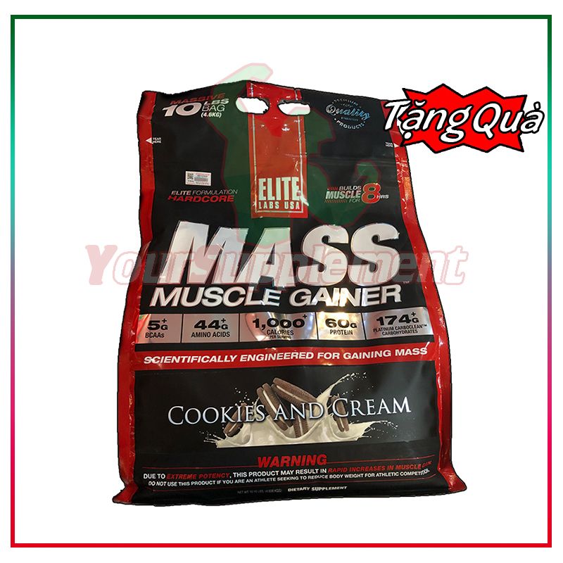 Sữa Tăng Cân Elite Mass Muscle 10lb