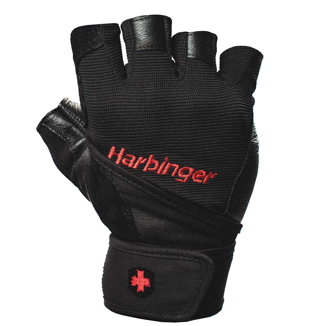 Harbinger Pro WristWrap Strength Gloves