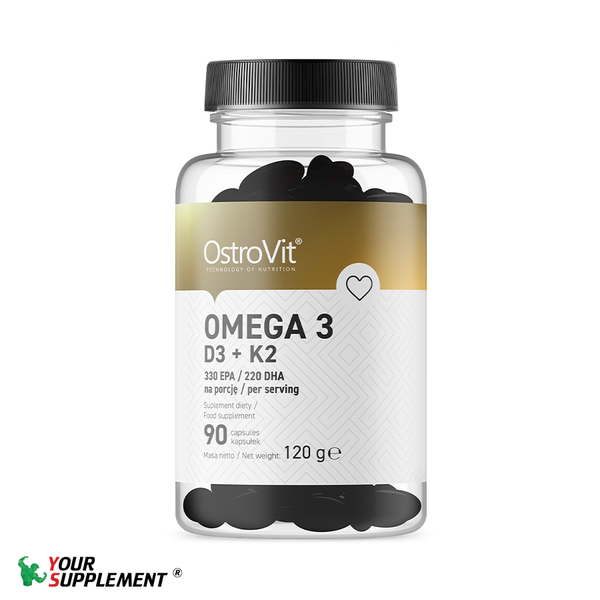 Viên Bổ sung Omega 3 & Vitamin D3 K2 Ostrovit