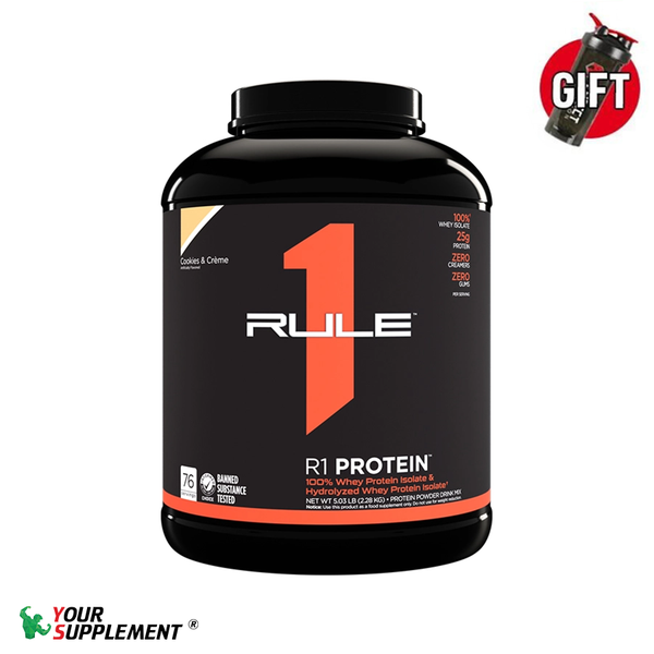 Sữa Tăng Cơ RULE 1 Whey Protein - 2,27KG (72 servings)