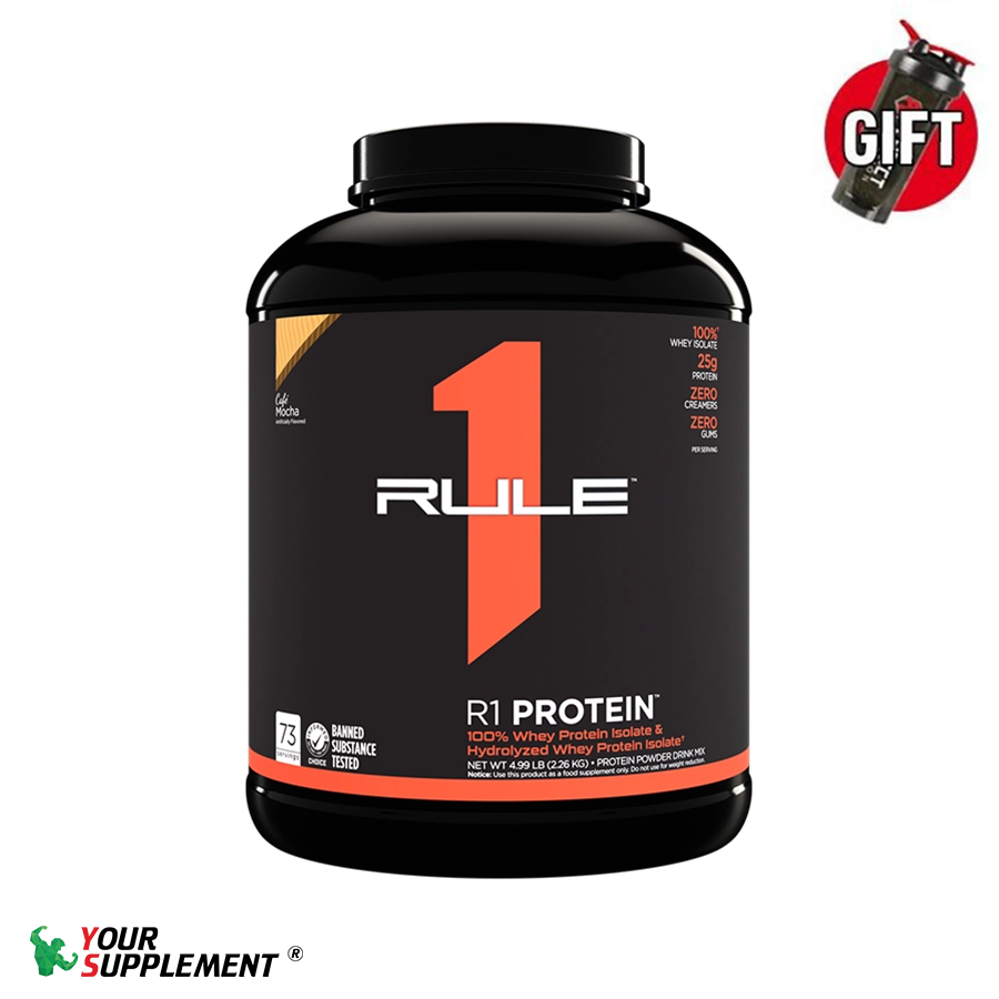 Sữa Tăng Cơ RULE 1 Whey Protein - 2,27KG (72 servings)