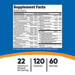 Nutricost Multivitamin For Men - Vitamin Tổng Hợp 120 viên