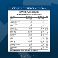 [DEAL XẢ KHO] Nước giải khát bù khoáng Applied Nutrition Bodyfuel Electrolyte & Vitamin - 1 chai 500ML