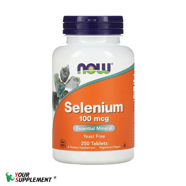 Viên uống bổ sung Selenium NOW - 250 viên