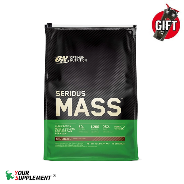 Sữa Tăng Cân SERIOUS MASS Optimum Nutrition 5,4KG (16 servings)