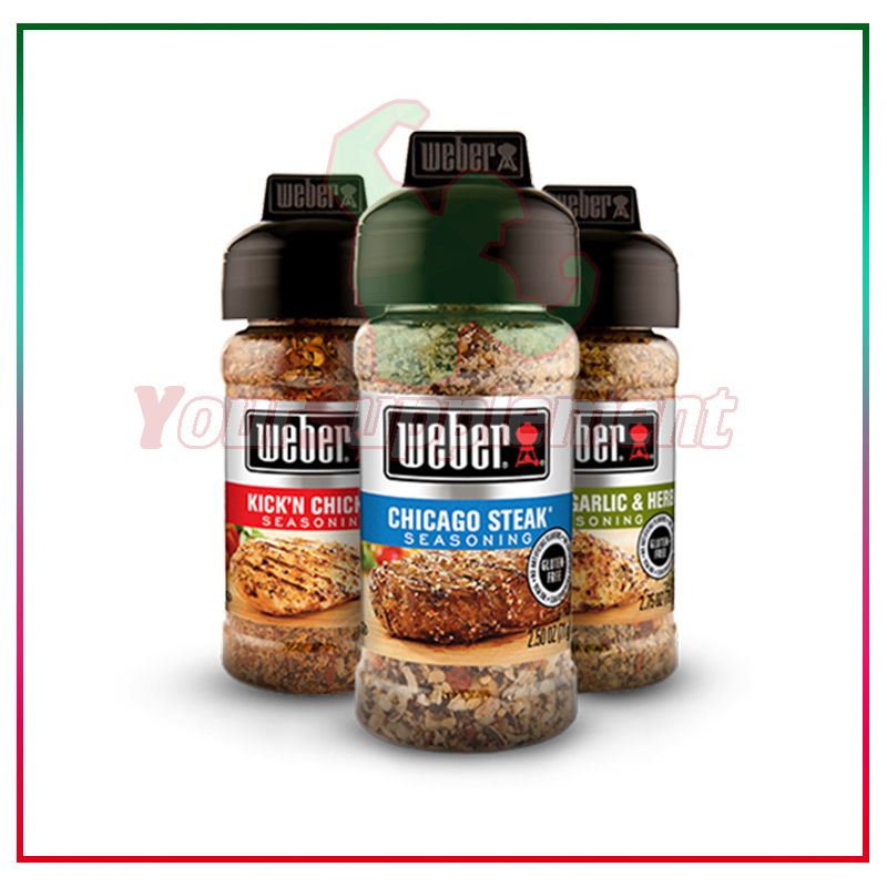 Gia Vị Ăn Kiêng Weber - chai lớn 176g