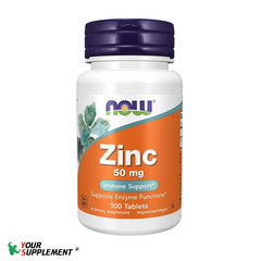 Bổ Sung KẼM ZINC 50mg NOW - 100 viên