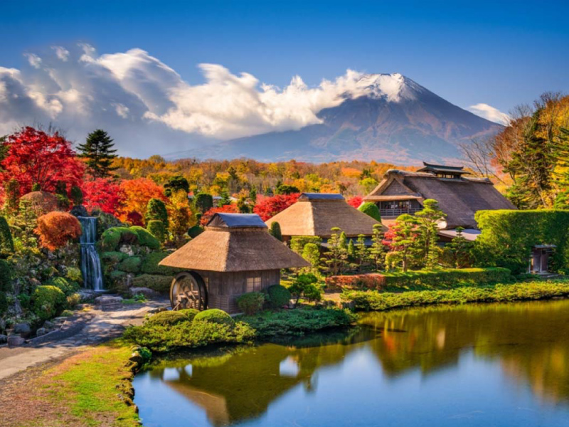 Tour du lịch Nhật Bản 2023 – Tokyo – Yamanashi – Núi Phú Sĩ – Narita (4N4Đ)