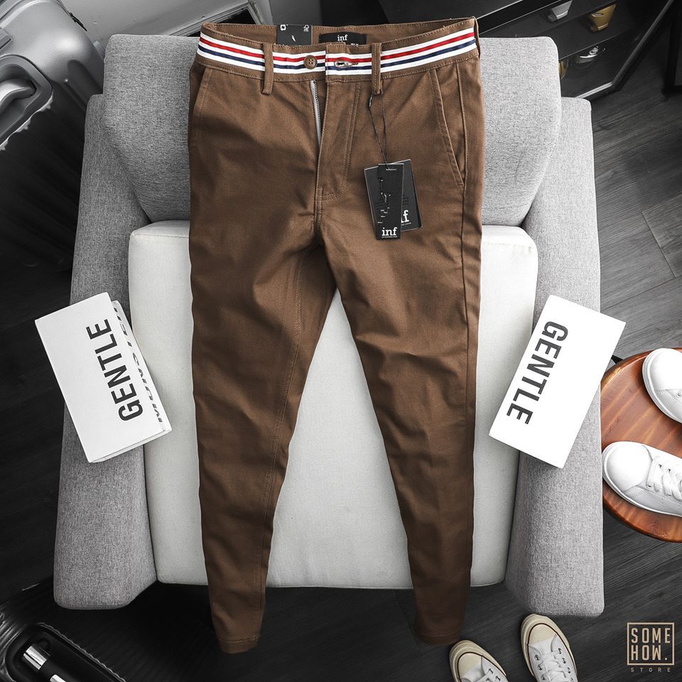 Quần Kaki Inf Sọc Lưng 4M