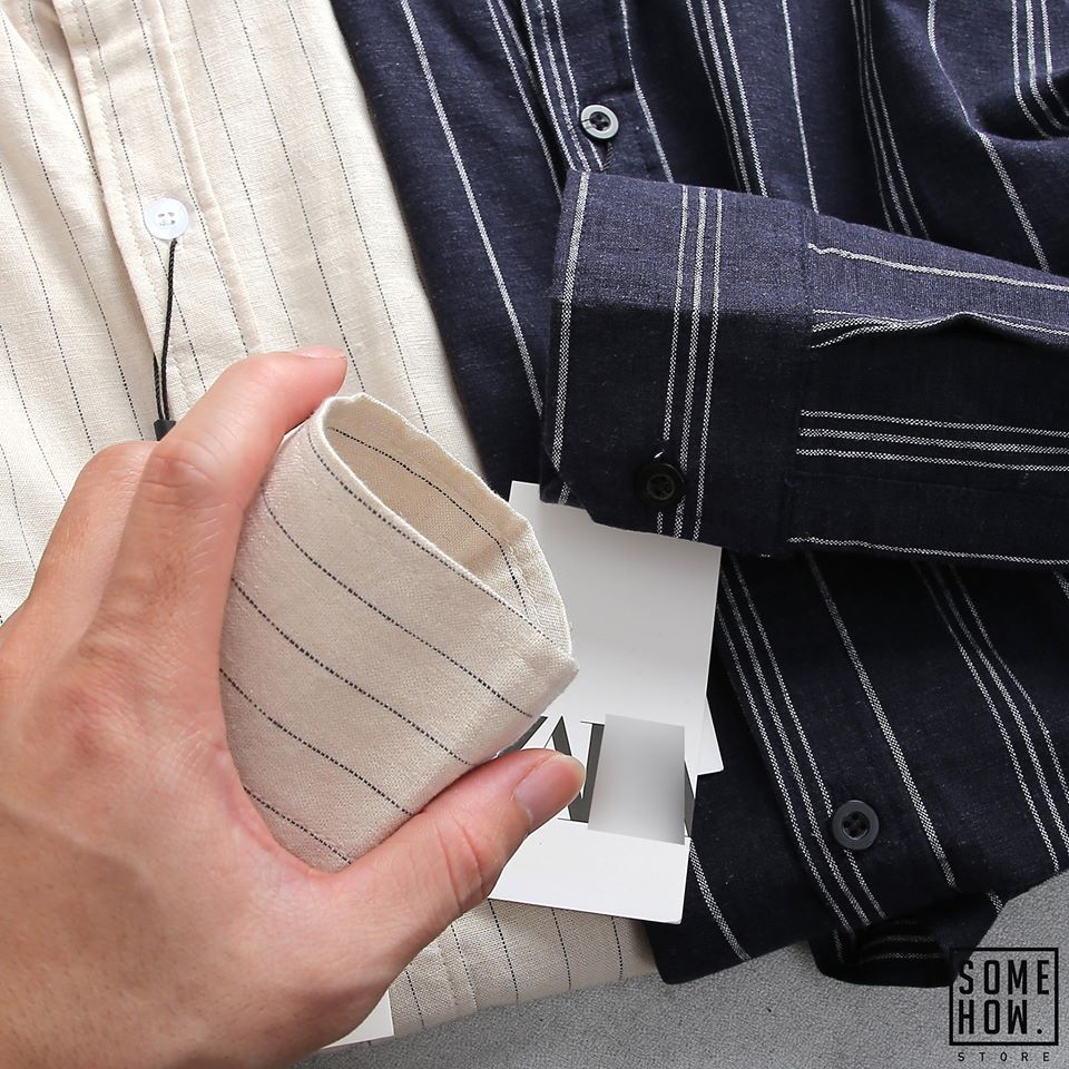 Áo Sơ Mi Zara Cổ Trụ