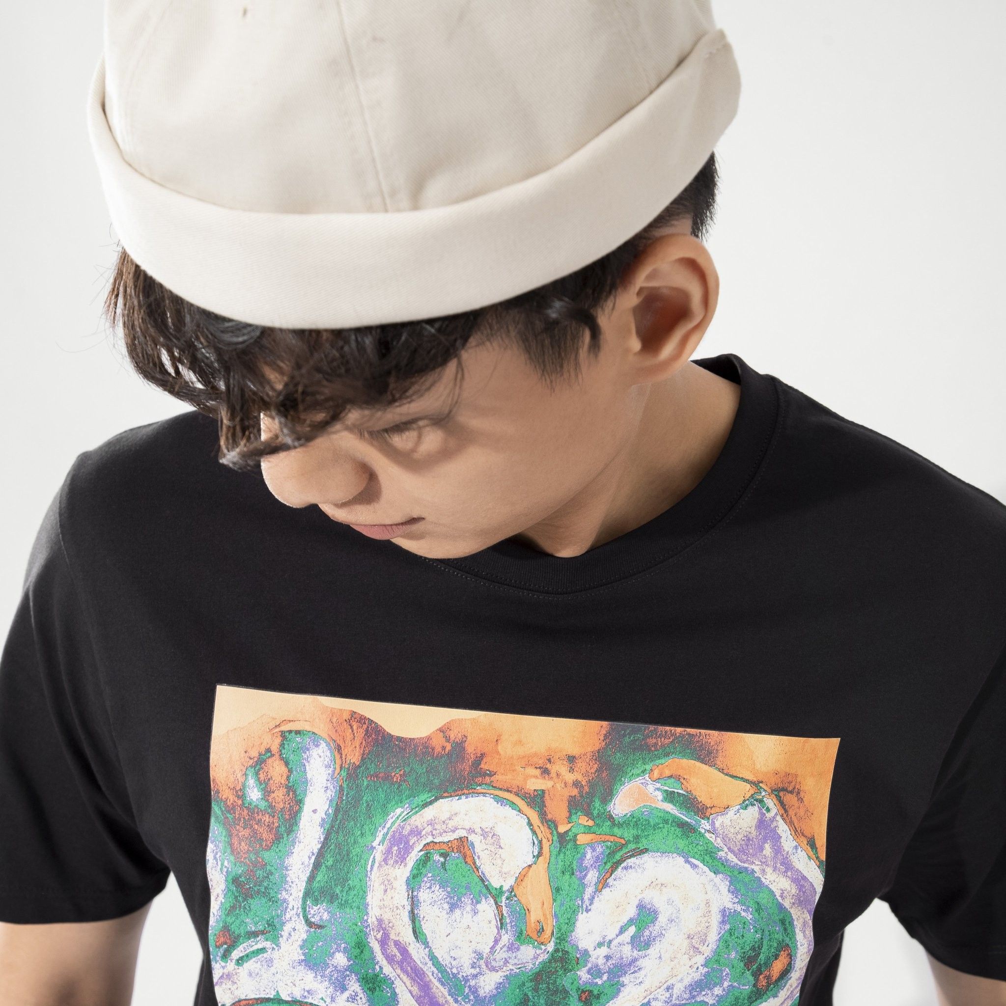 Áo Thun ICDN Flamingo Art Print