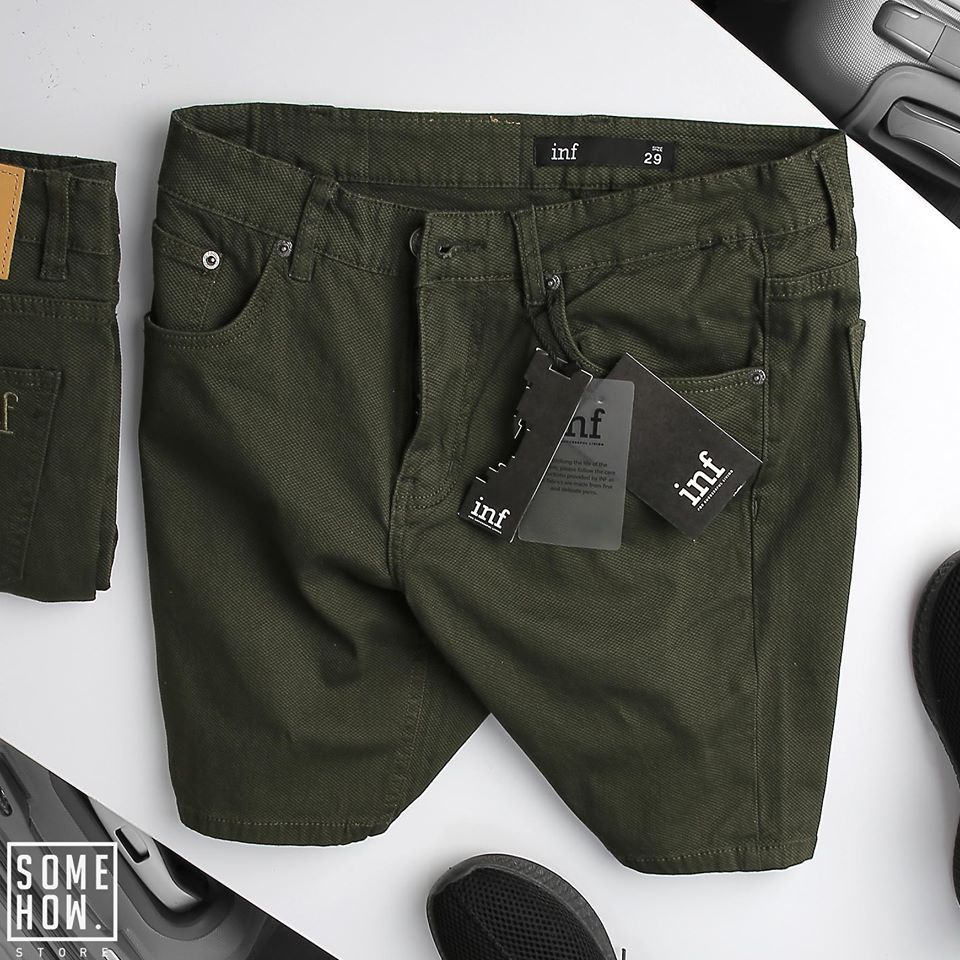 Short INF Kaki Gân