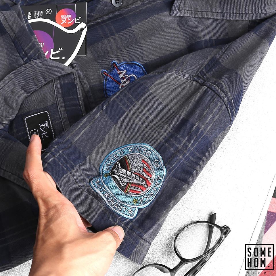 Áo Sơ Mi Numbi NT Sticker 3M