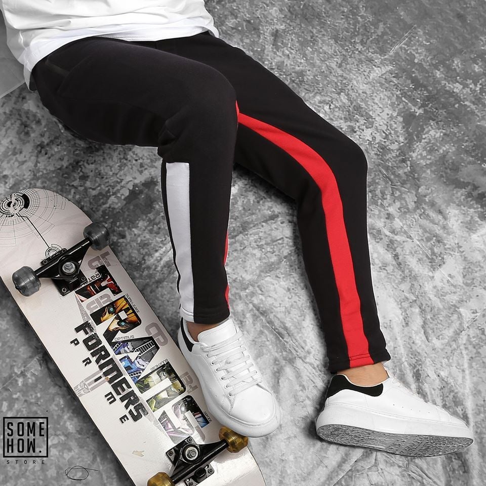 Jogger Suông Mix Màu INF