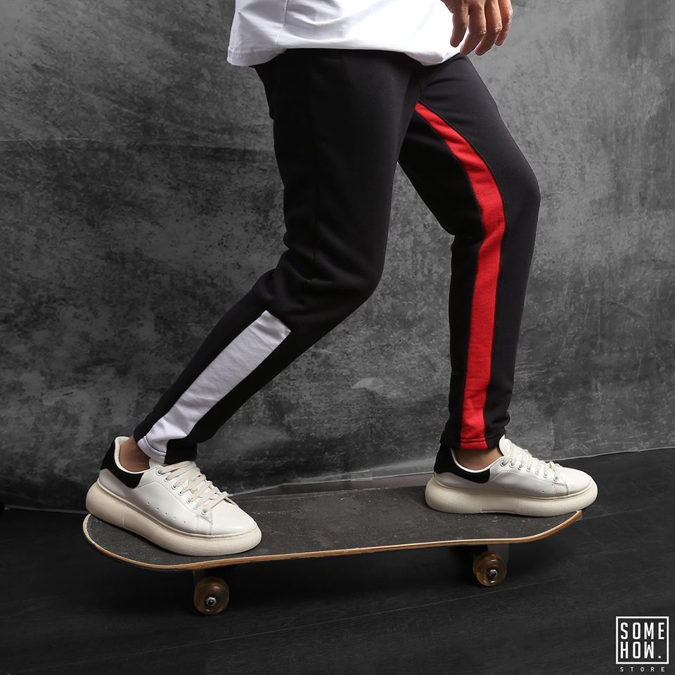 Jogger Suông Mix Màu INF