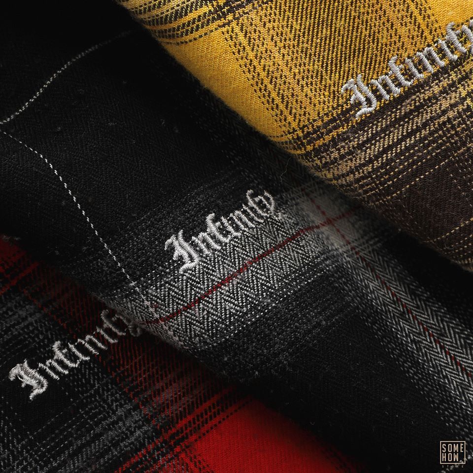 Sơ Mi Flannel INF Ngắn Tay