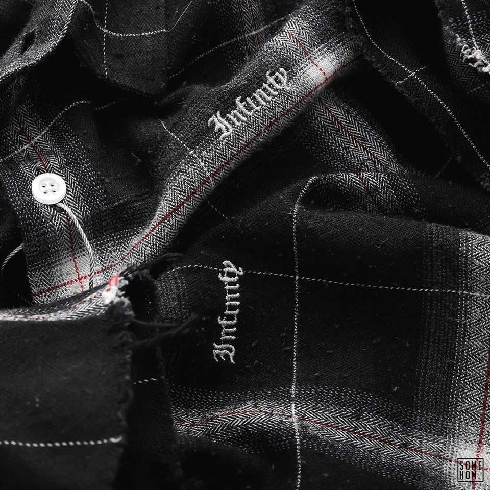 Sơ Mi Flannel INF Ngắn Tay