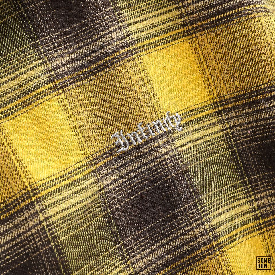 Sơ Mi Flannel INF Ngắn Tay