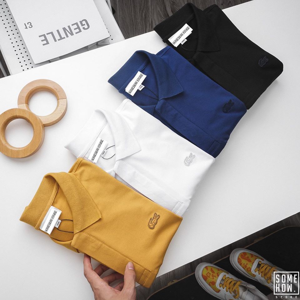 Polo L.cos Nẹp Nút