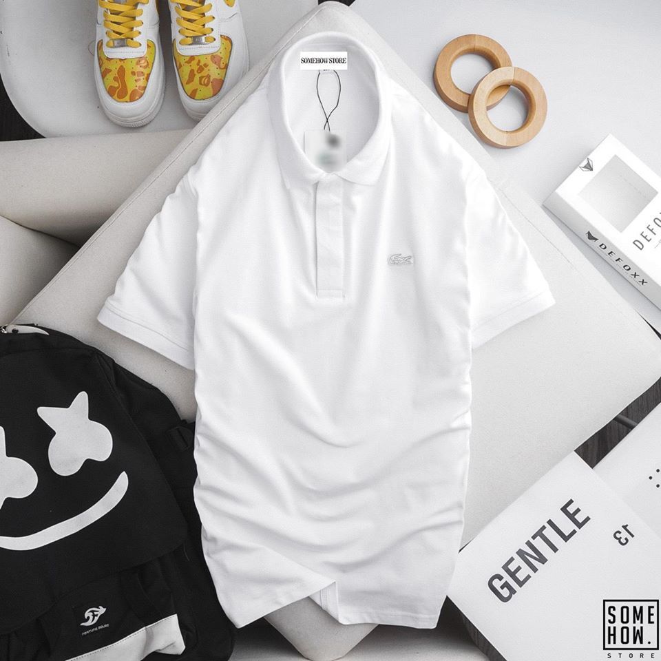 Polo L.cos Nẹp Nút