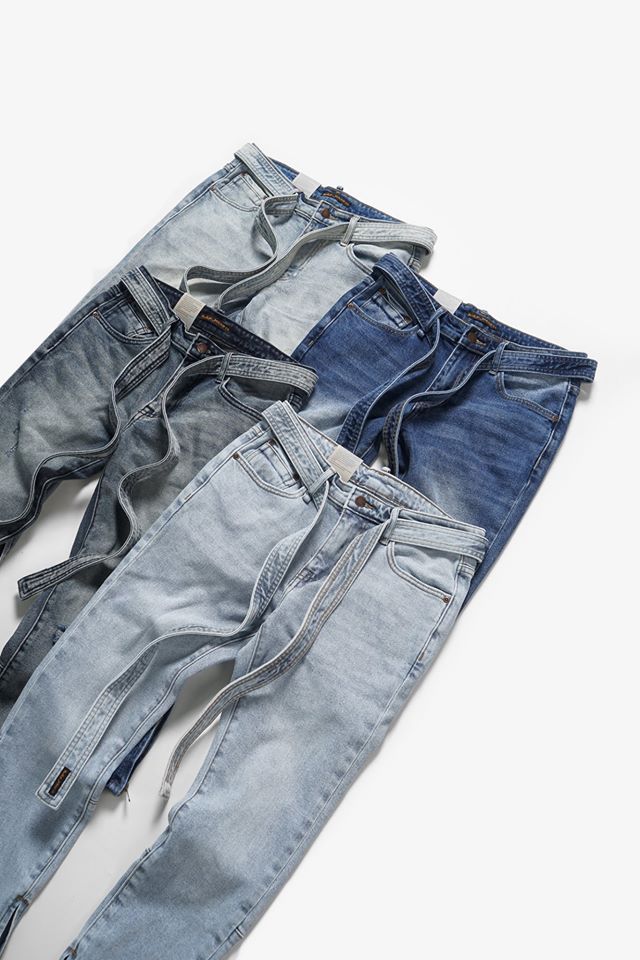 Jean Nudie Zip Ống