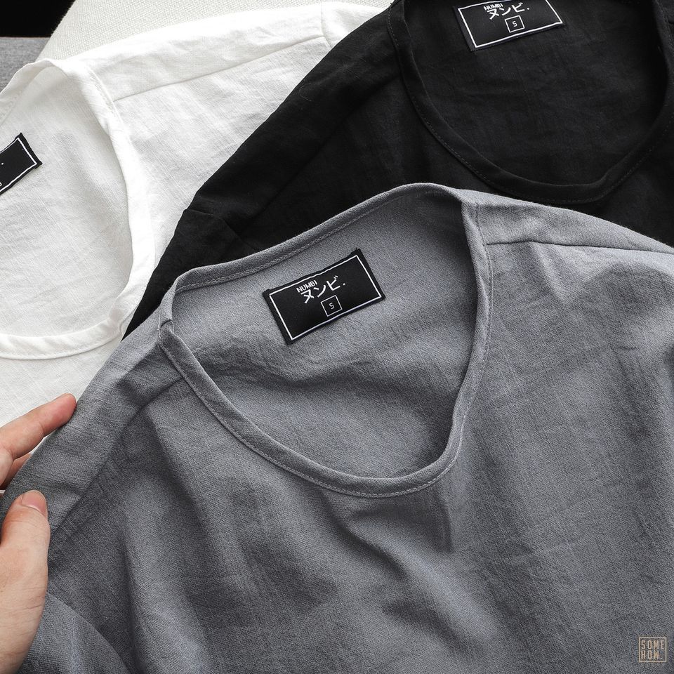 Áo Thun Linen Numbi Xước 3M