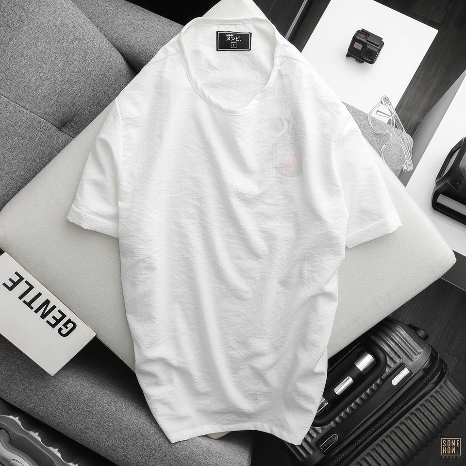 Áo Thun Linen Numbi Xước 3M