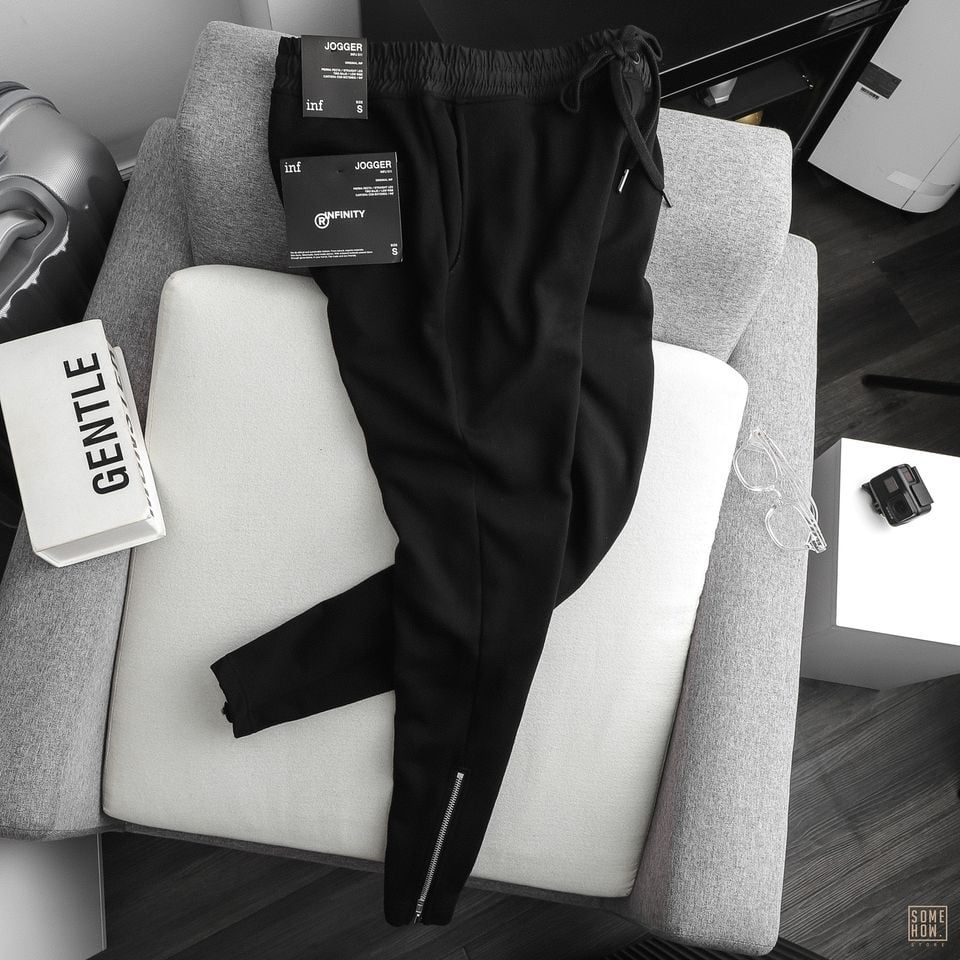 Jogger INF Zip Ống Lưng Dù