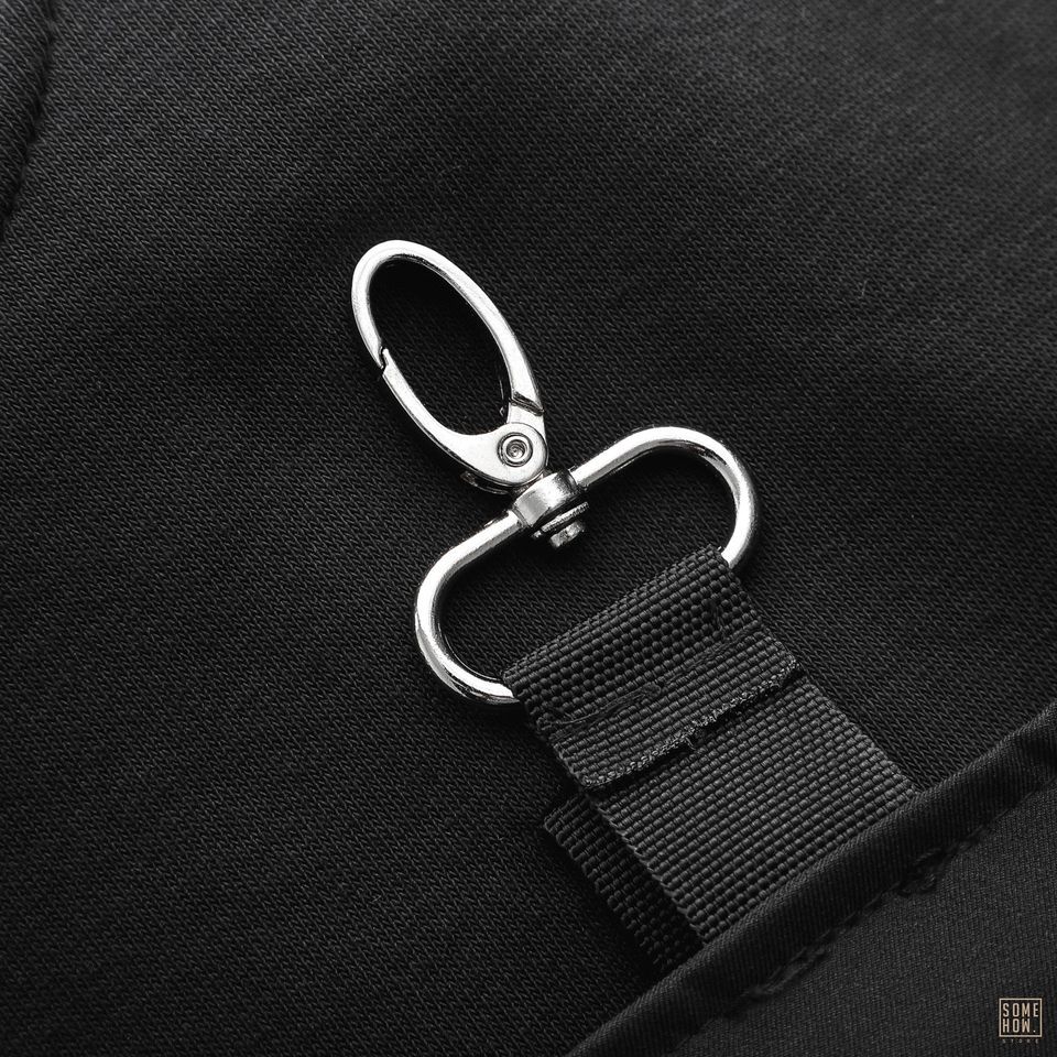 Sweater Phối Dây Túi