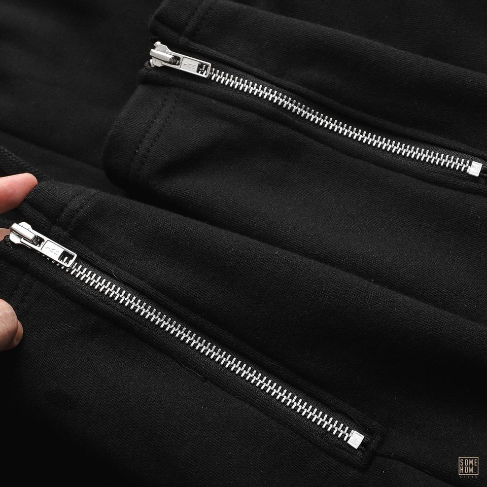 Jogger INF Zip Ống Lưng Dù