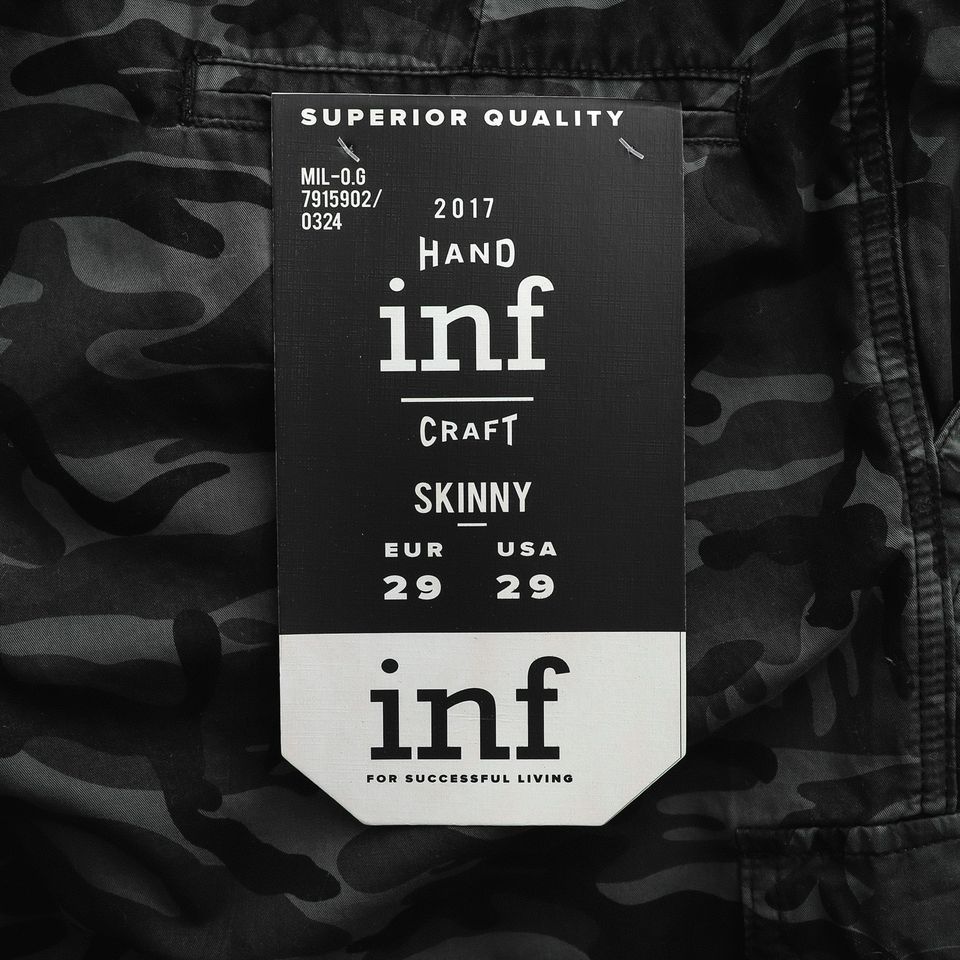 Short Kaki Inf Camo 2M
