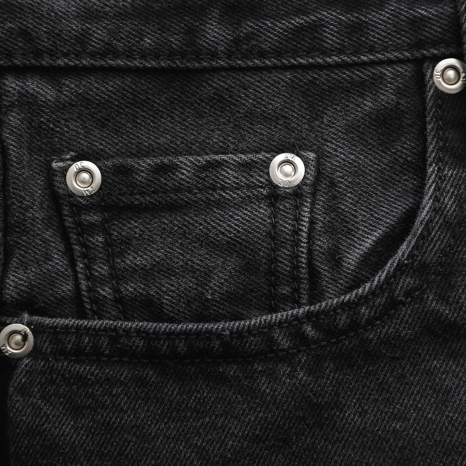 Short Jean Xám Trơn