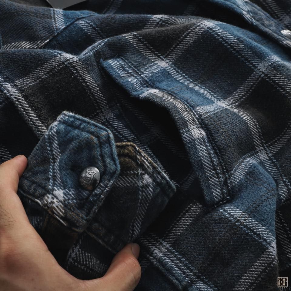 Áo Khoác Flannel Shirt