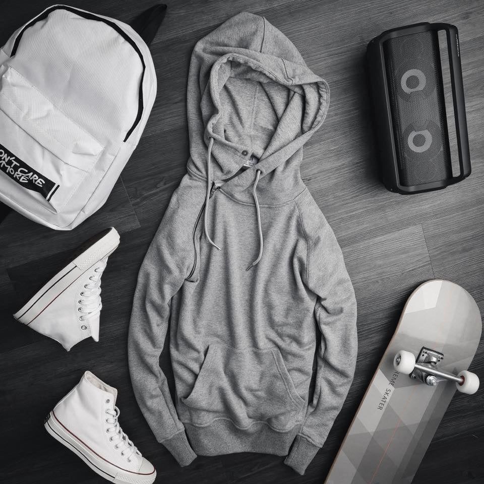 Hoodies Phối Khóa Icon
