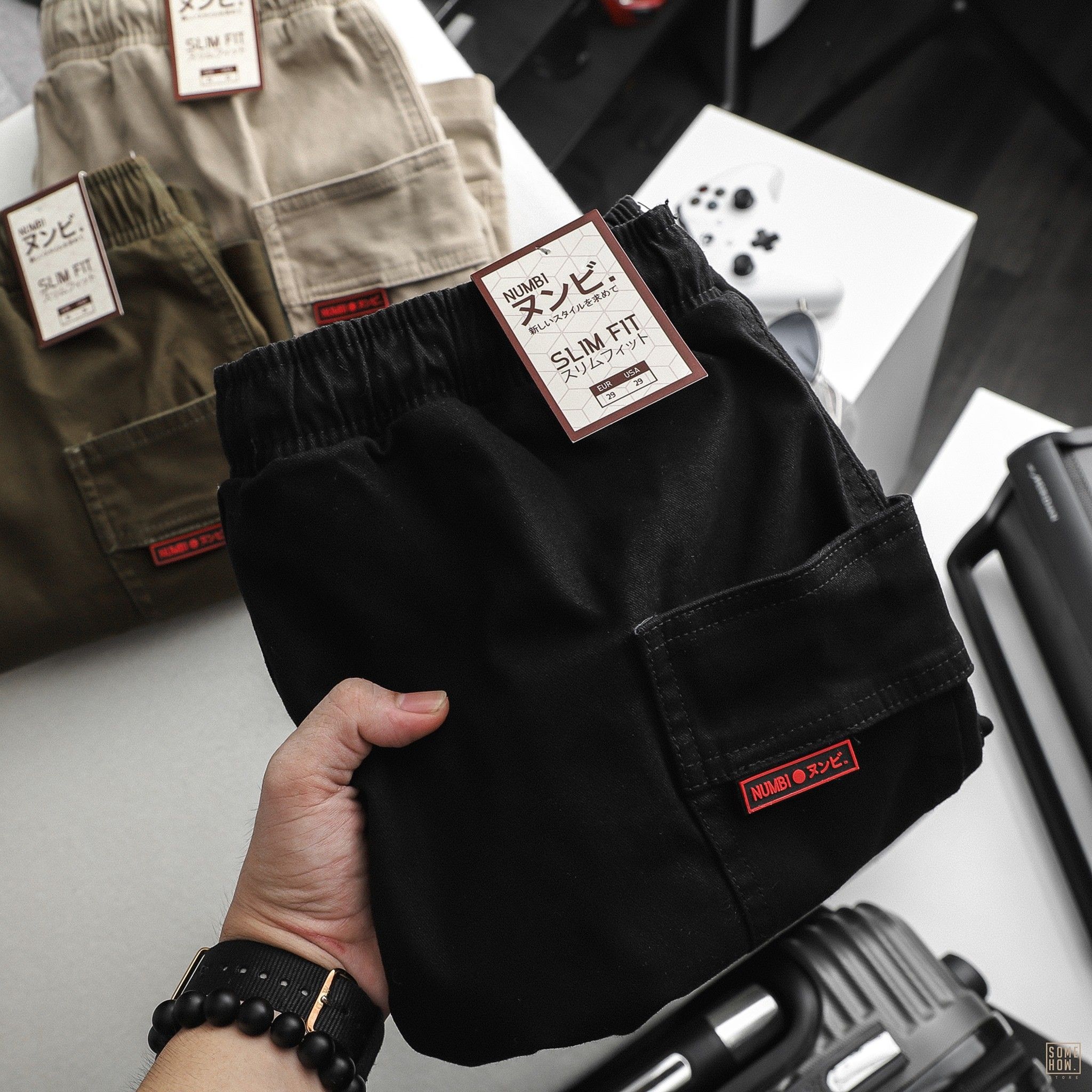 Short Numbi Kaki Cargo 3M